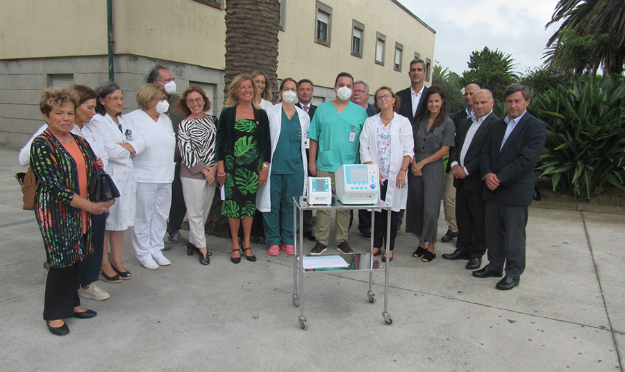 Grupo Bensaude participa na doação de ventilador neonatal ao Hospital do Divino Espírito Santo